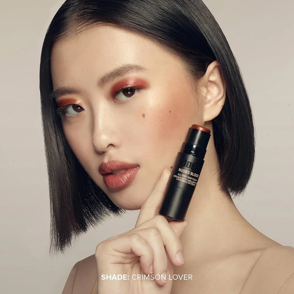 Nudestix Nudies Bloom Cream Blush in Crimson Lover (PLUM)